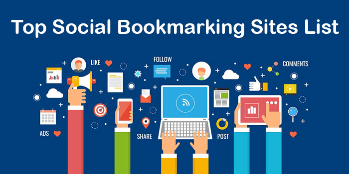 Top 200+ High PR Social Bookmarking Sites List